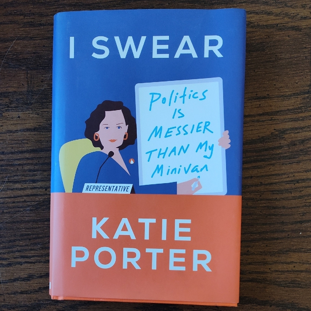 I Swear by Katie Porter - Blue and Orange Cover